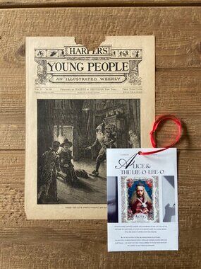 Harpers Young People, Antique Print, Woodblock Engraving